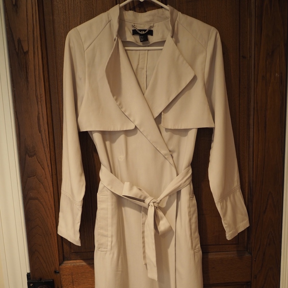 H&M Beige Duster Jacket 6
